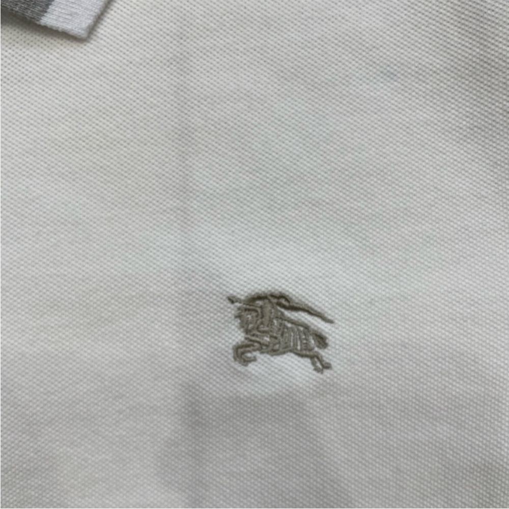Black Label Burberry Polo Shirt (3) - Picture 4 of 6